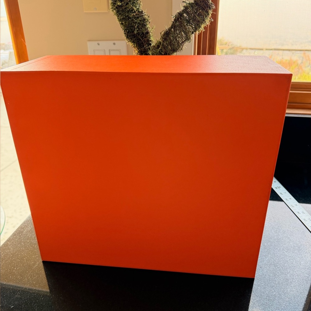 Bright Orange Gift/Storage Box